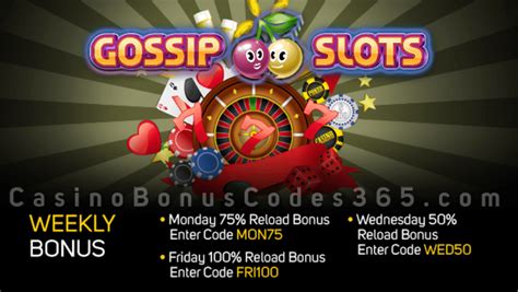gossip slots bonus codes|GOSSIP SLOTS CASINO BONUS CODES (155 new bonuses .